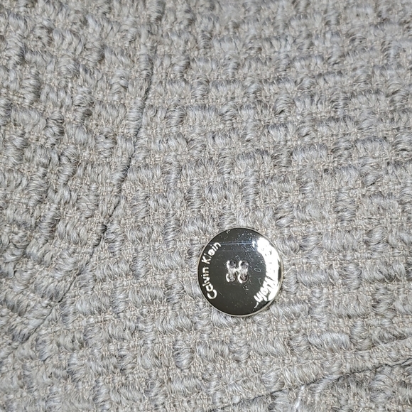 CK wool blend textured belted peacoat - Picture 4 of 9